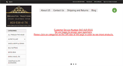 Desktop Screenshot of broughtontraditions.com
